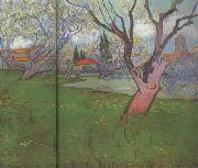 View of Arles with Trees in Blossom (nn04), Vincent Van Gogh